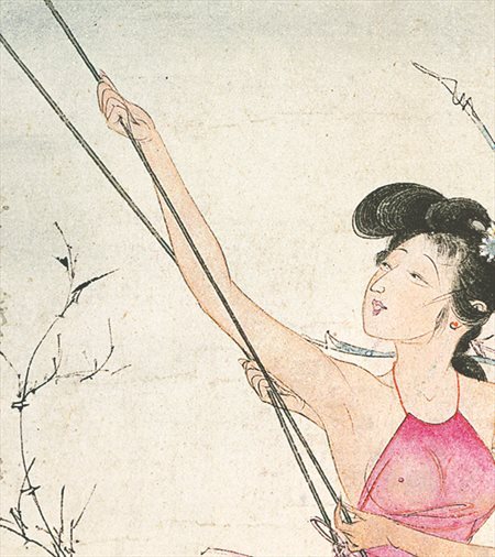 西峰-胡也佛的仕女画和最知名的金瓶梅秘戏图